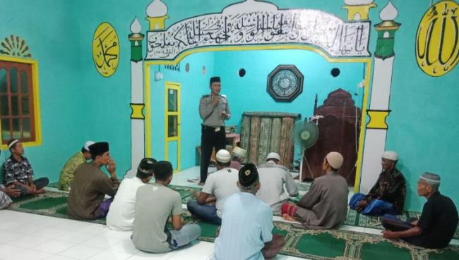 Polsubsektor Penuba di Lingga Cegah Perpecahan Umat Lewat `Safari Kamtibmas`