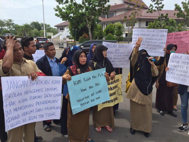 Hari Guru Nasional dan Kisah Pahit 93 Guru Honorer di Batam