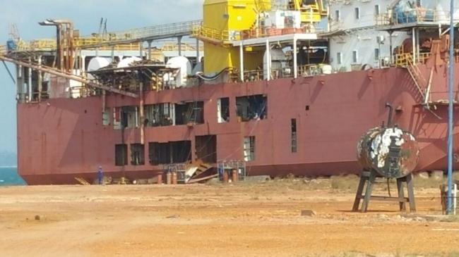 Galangan Kapal Diserang Sejumlah Orang, Kapal Dirusak dan Dibolongi