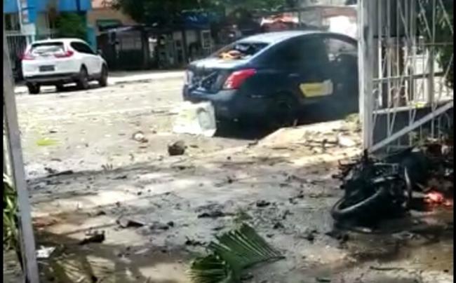 Breaking News: Ledakan di Depan Gereja Katedral Makassar