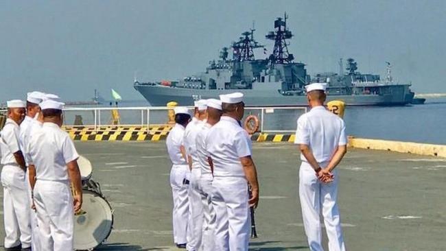 Laut China Selatan Tegang, 3 Kapal Militer Rusia Tiba di Filipina