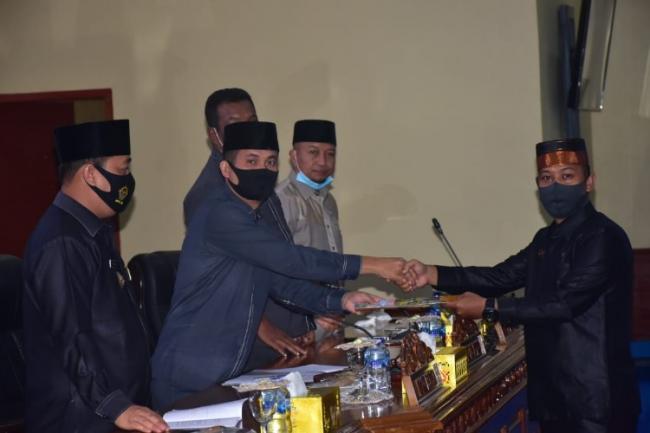 DPRD Lingga Setujui 3 Ranperda Jadi Perda, Diantaranya Pemekaran Kecamatan Baru