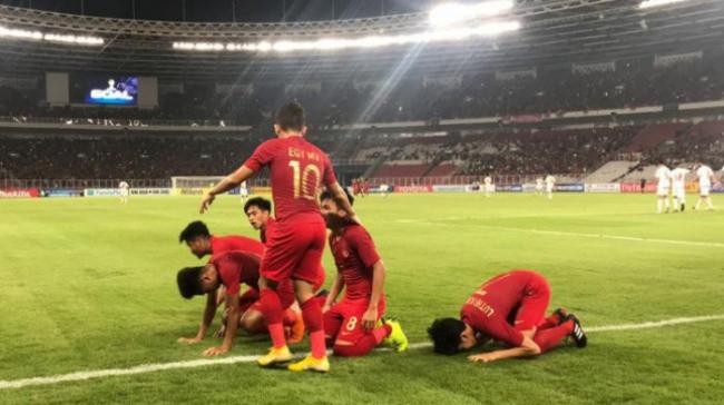 Bertanding dengan 10 Pemain, Indonesia Bungkam UEA