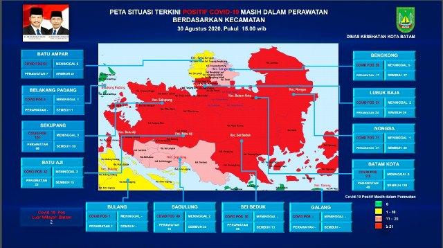 Zona Merah Corona Kepung Kota Batam