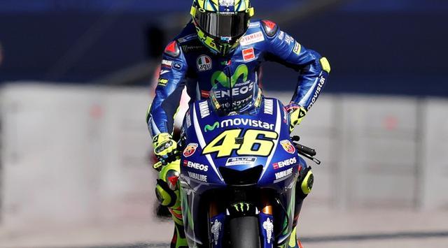 Masih Cedera, Valentino Rossi Sudah Berlatih di Misano