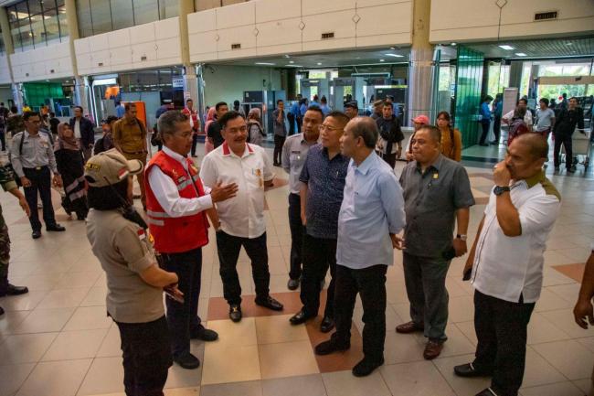 DPRD Kepri Inspeksi Pelayanan Bandara Hang Nadim, Ini Temuannya
