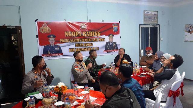 Ngopi di Kundur, Kapolres Karimun Singgung Kendala Layanan SIM