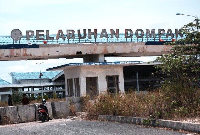 Pelabuhan Dompak Tanjungpinang, Proyek Ratusan Miliar yang Kini Mangkrak