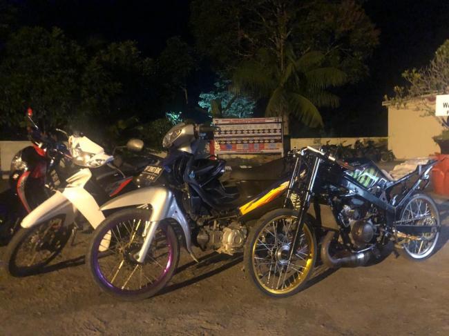 Belasan Remaja Terjaring Razia Balap Liar di Kijang