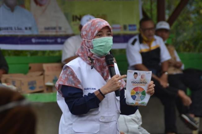 Suryani Ajak Masyarakat Kepri Tolak Politik Uang