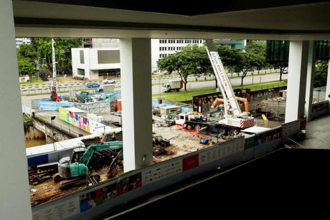 Singapura; Stasiun Tai Seng -  Paya Lebar Segera Terhubung Underpass