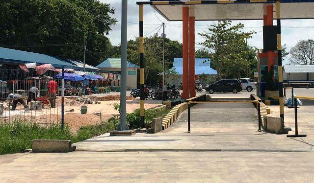 Sepinya Pelabuhan ASDP Tanjunguban Usai Lebaran
