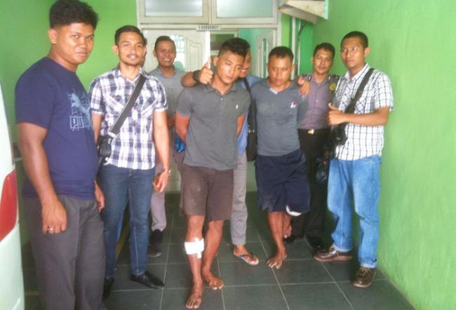 BREAKING NEWS! Polres Bintan Bekuk 2 Buronan Bersenjata Api Asal Lampung