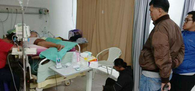 Daeng Rusnadi Mantan Bupati Natuna Dilarikan ke ICU RSUD Natuna