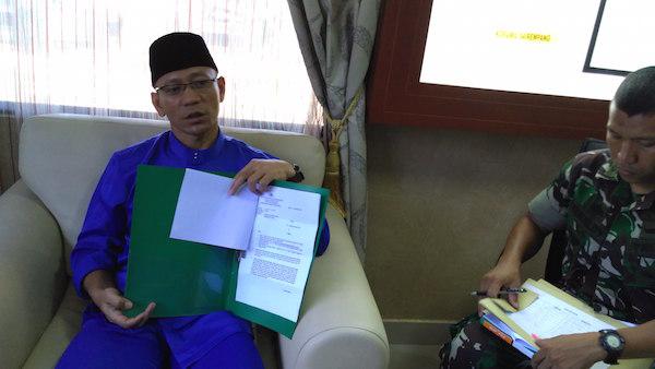 Dandim 0316 Andreas: Kami Beri Waktu Kosongkan Lahan 2 Minggu 