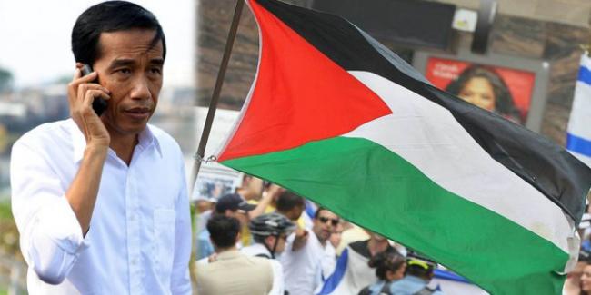 Jokowi janji mati-matian bela Palestina