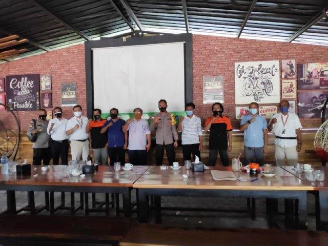 Agar Tak Demo, Kapolres Bintan Ajak Ngopi Pimpinan Serikat Buruh