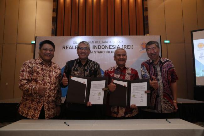 Kerjasama Pemanfaatan Gas Untuk Perumahan, PGN dan REI Teken MoU 