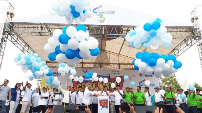 PT Timah Karimun Gelar Bakti Sosial hingga Pesta Rakyat