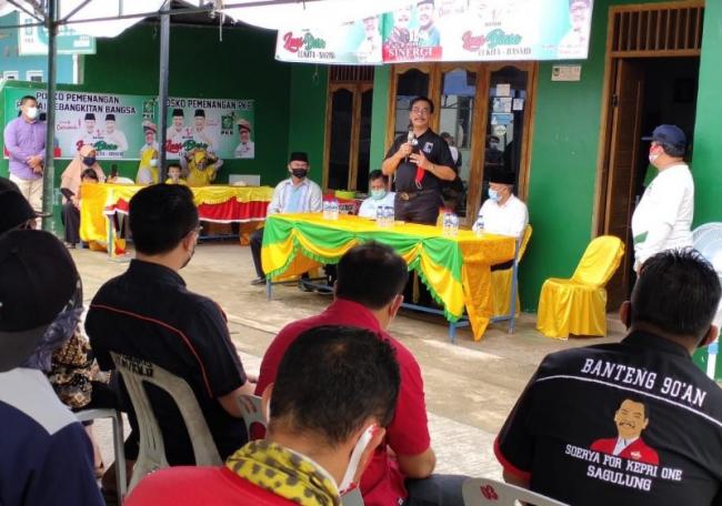 Soerya dan Lukita Kampanye Bareng di Sagulung, Ini yang Disampaikannya