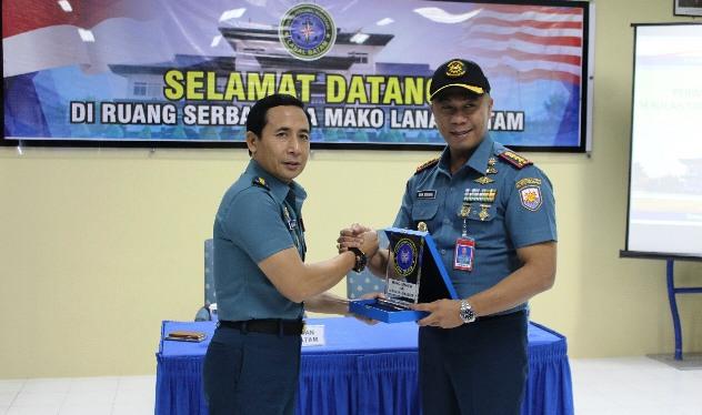 Pasis Seskoal Angkatan-56 Kunjungi Lanal Batam