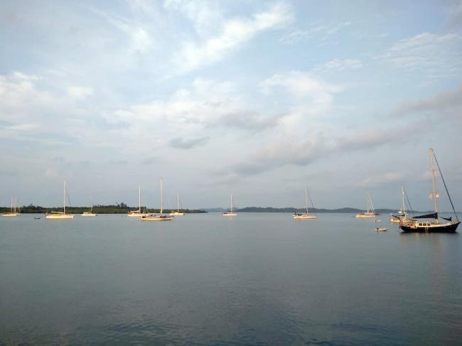 Belasan Yacht Merapat di Lingga Ikuti Wonderful Sail 