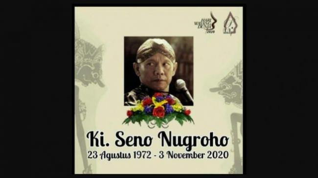 Dalang Kondang Ki Seno Nugroho Tutup Usia