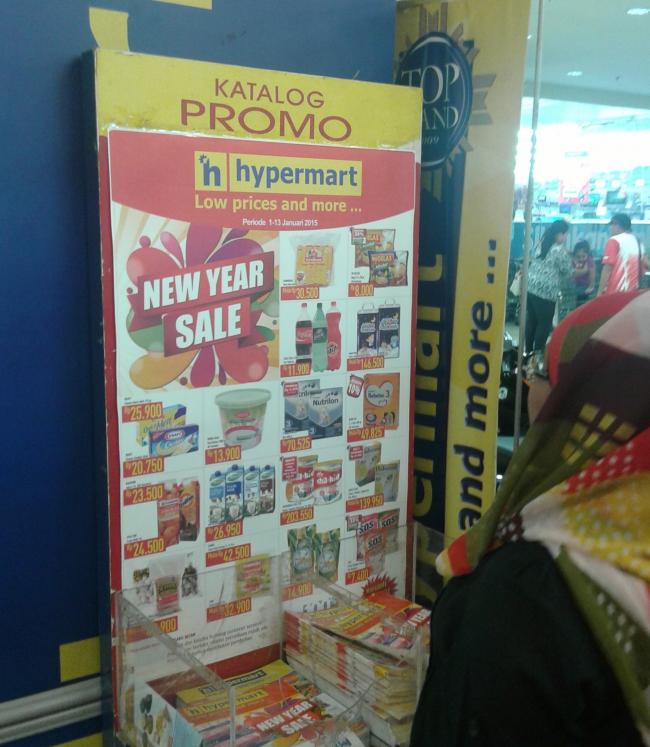 Tahun Baru, Hypermart Nagoya Hill Tawarkan Diskon Besar-besaran
