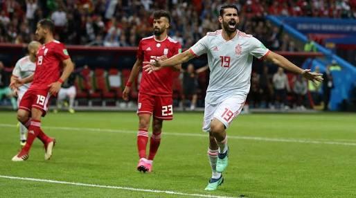 The Hitman Diego Costa, Bawa Spanyol Bekuk Iran 1-0