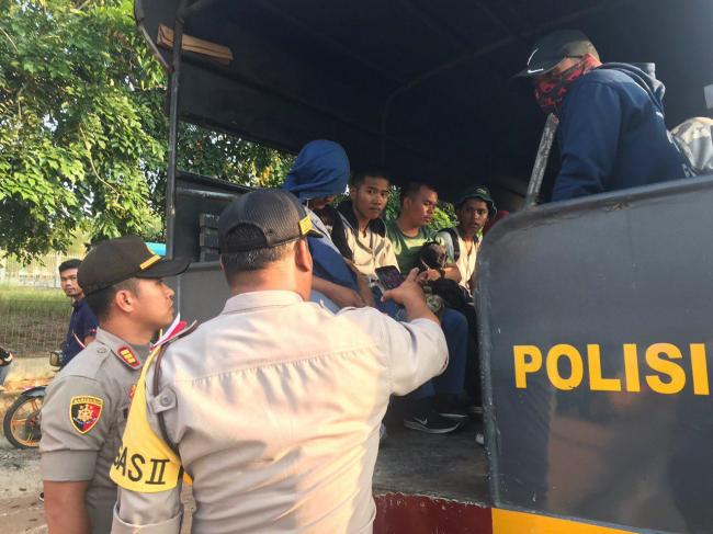 Dikhawatirkan Terlibat Aksi, Puluhan Siswa SMK Batam Diamankan Polisi