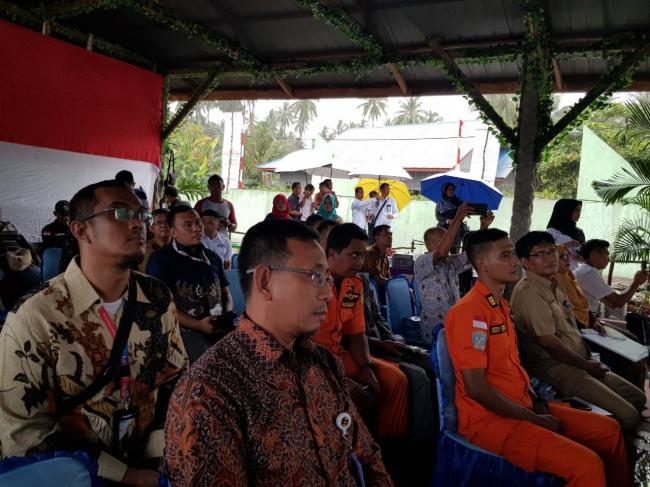 Warga Bahagia, Kehadiran Plt Gubernur Disambut Hujan