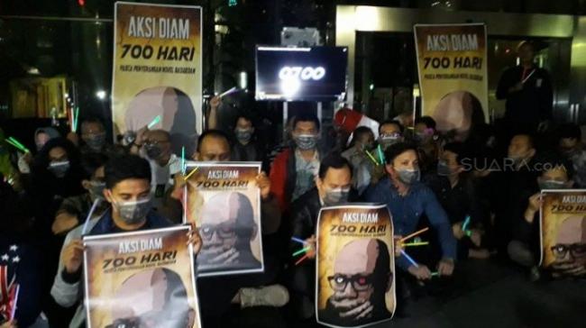 Pegawai KPK Bikin Aksi Rantai Manusia Siang Ini
