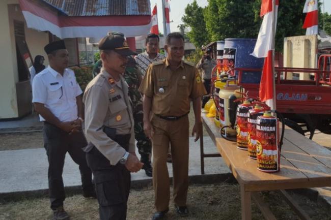 Apel Bersama Cegah Karhutla: Kapolsek Senayang Ingatkan Pembakar Lahan Bisa Dipenjara