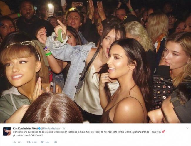Kim Kardashian Hapus Tribute untuk Ariana dan Korban Bom?