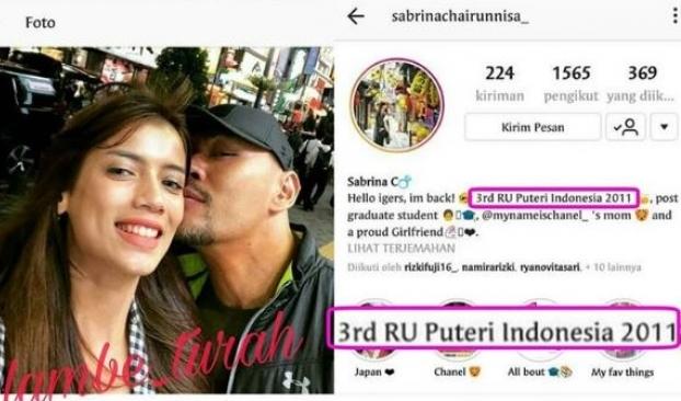 Foto Mesra Deddy Corbuzier Cium Finalis Putri Indonesia Disebar