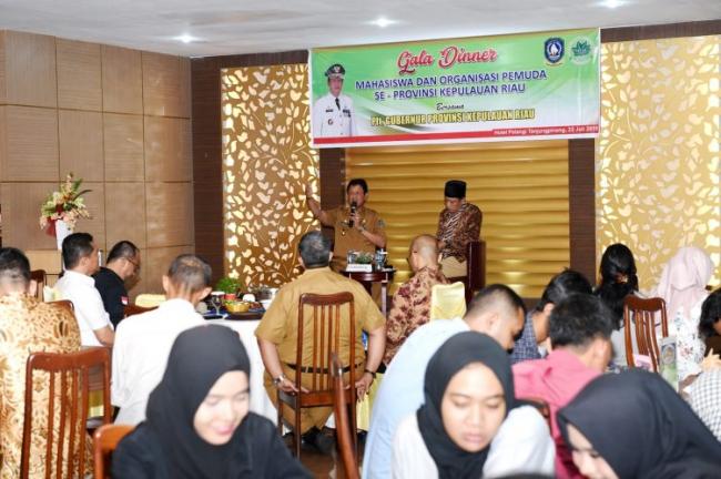 Pesan Isdianto ke Pemuda dan Mahasiswa: Belajarlah dari Segala Situasi dan Kondisi
