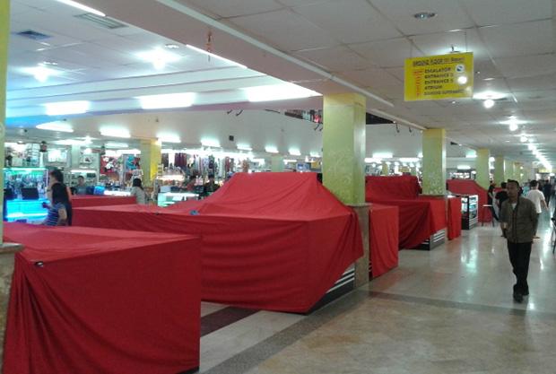 Isu Razia Masuk Angin, Puluhan Kios Handphone di DC Mall Tutup Serentak