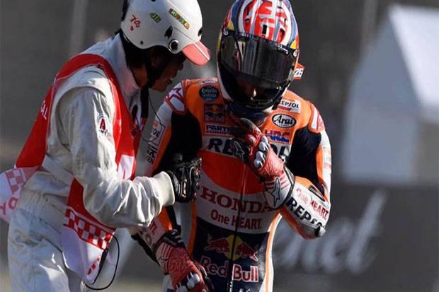 Pedrosa Alami Kecelakaan Fatal, Lorenzo Kuasai FP2 
