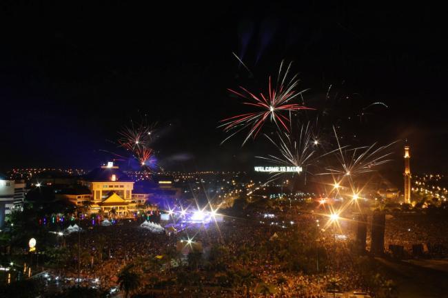 Pemko Batam Tak Gelar Pesta Kembang Api Tahun Baru