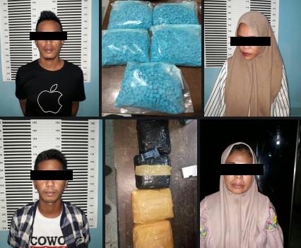 BNN Ciduk Ibu-ibu Pengedar Narkoba, Bawa 10 Ribu Butir Pil Ineks