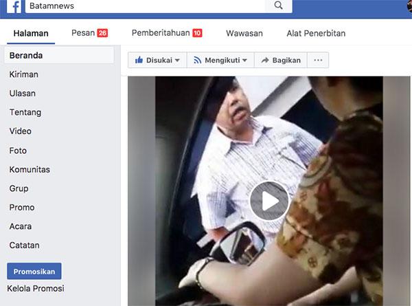 VIDEO: Tak Terima Disalip, Seorang Pria Tampar Pengemudi Wanita 