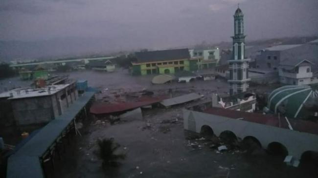 Tsunami Sempat Terjang Palu Pasca Gempa
