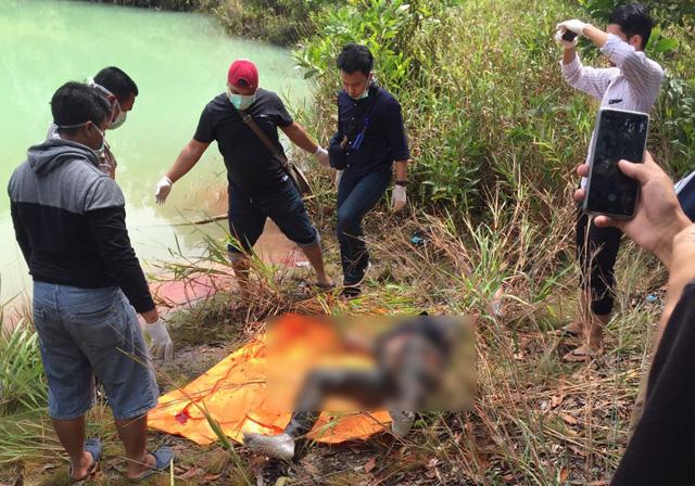 Heboh Penemuan Mayat Pria Terapung di Kolam Tambang Pasir
