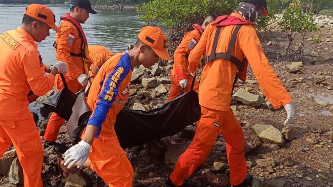 Jasad Dervan Pencari Kerang yang Tenggelam di Tanjungpinggir Ditemukan