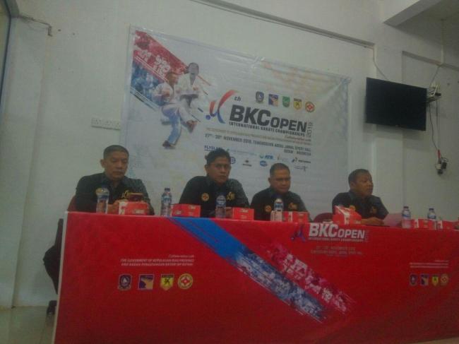Kejuaran Internasional Karate BKC Open Digelar Pekan Depan di GOR Temenggung