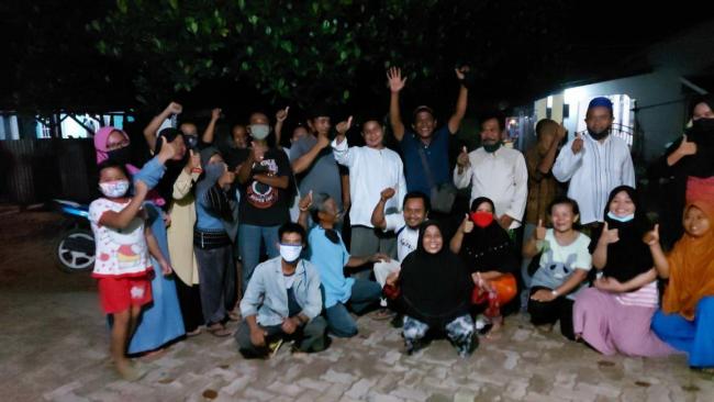 Sembuh dari Corona, Muhit Disambut Gembira Warga Lembang Jaya
