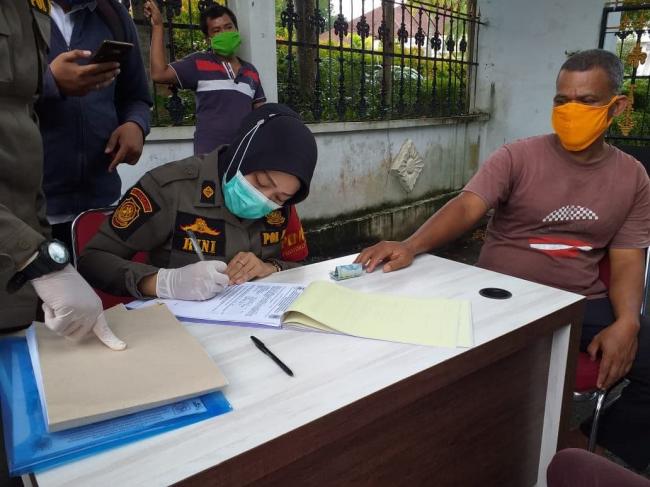 Langgar Prokes, Warga Pilih Denda Rp50 Ribu Ketimbang Sanksi Kerja Sosial