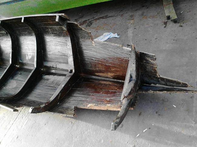 Horornya Sampan yang Ditumpangi Reza Terpotong Jadi Dua