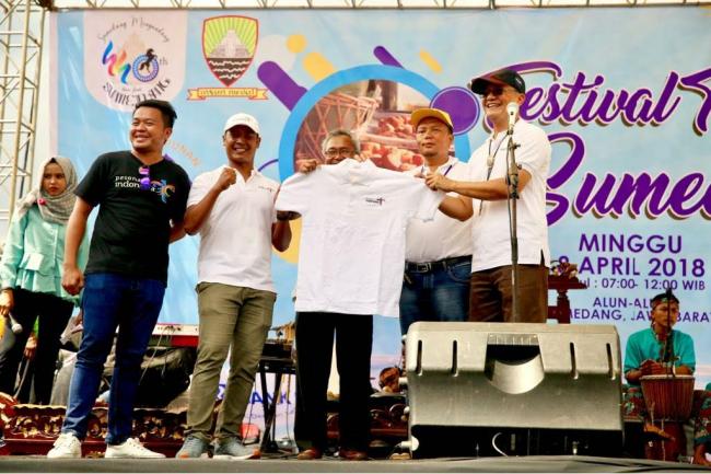 Semangat Genjot Pariwisata, Festival Tahu 2018 Lahirkan GenPi Sumedang 