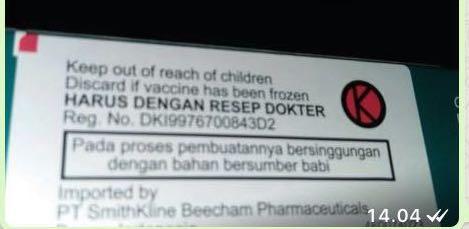 Heboh, Dokter Rumah Sakit di Batam Beri Anak-anak Vaksin Mengandung Babi